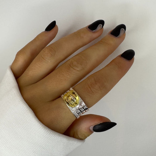 Ancient Gods Gold Ring