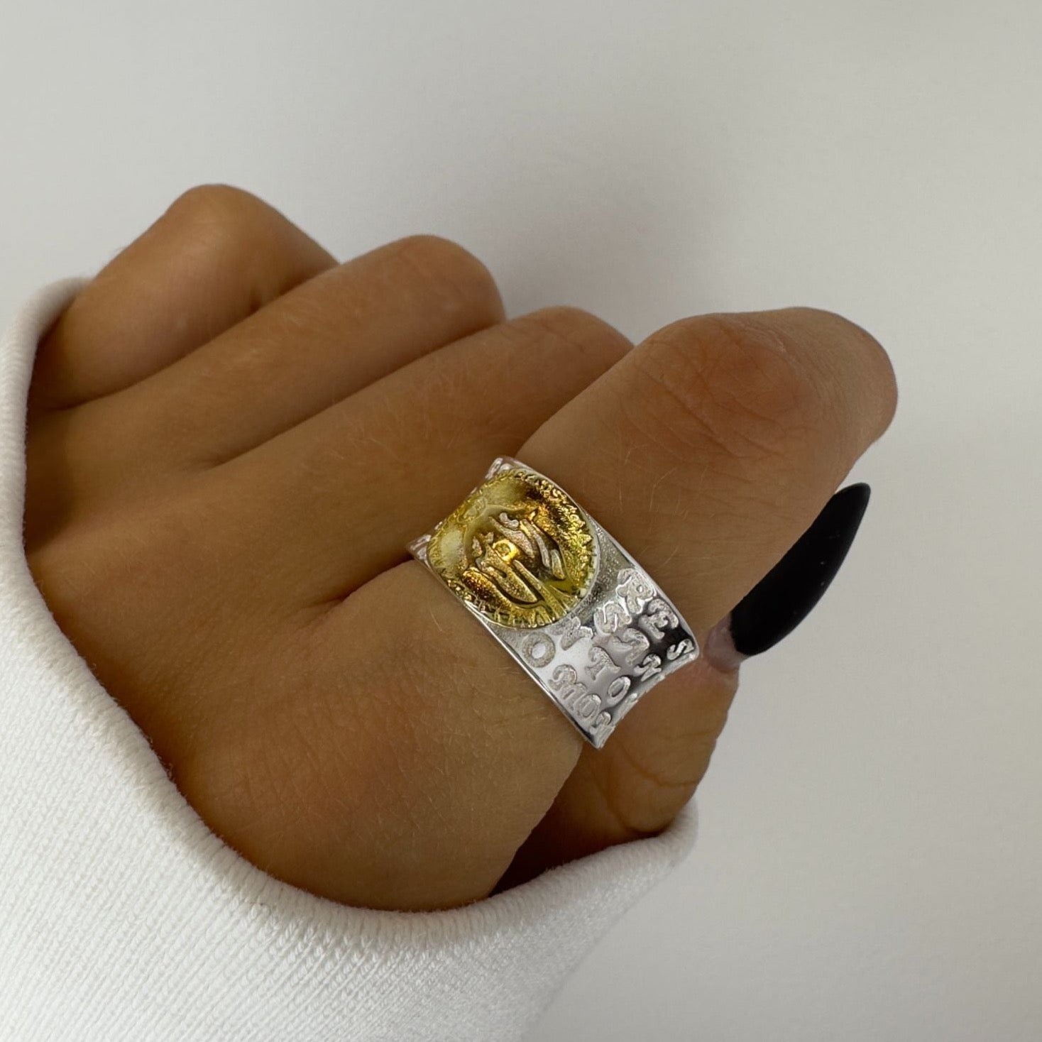 Ancient Gods Gold Ring