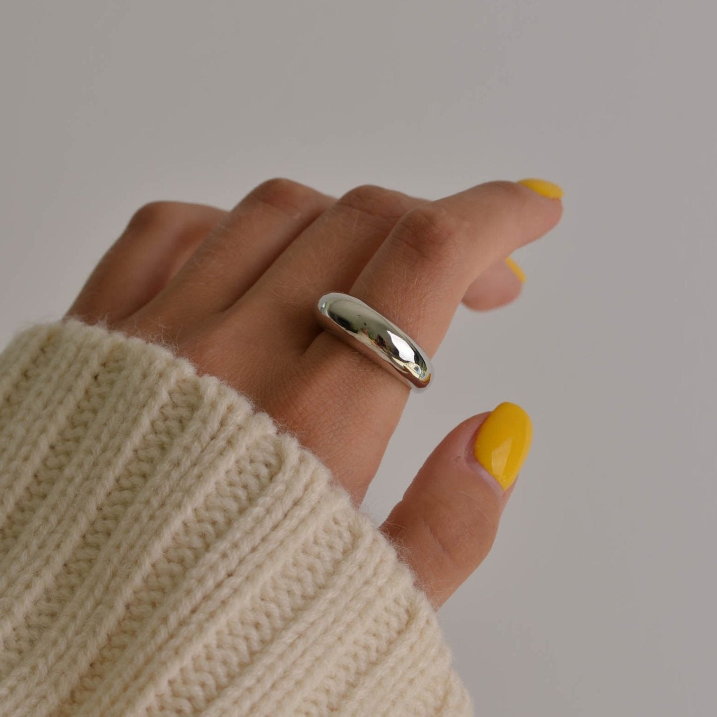 Bold Chunky Dome Ring