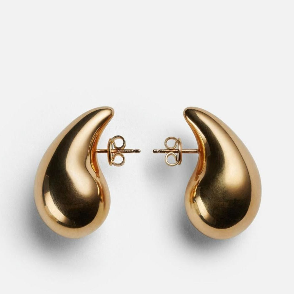 Bold Jess Chunky Gold Earrings