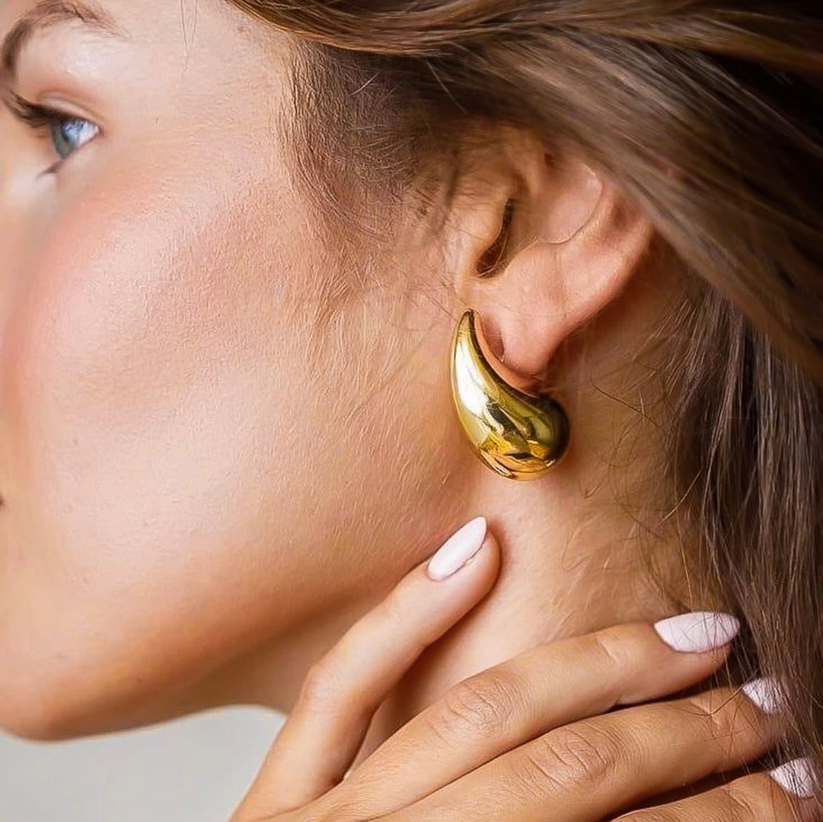 Bold Jess Chunky Gold Earrings