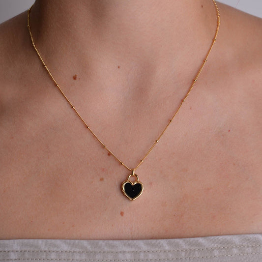 Broken Heart Gold Necklace