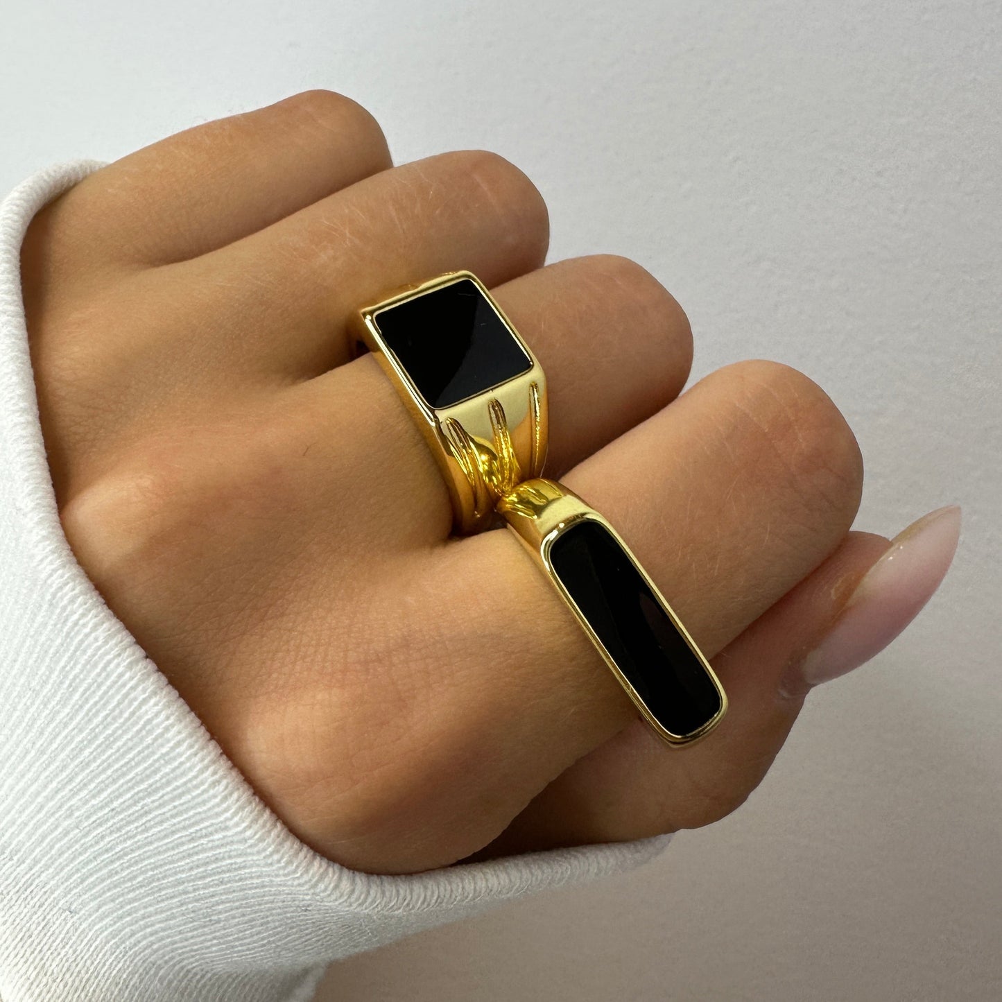Chunky Gold Rings