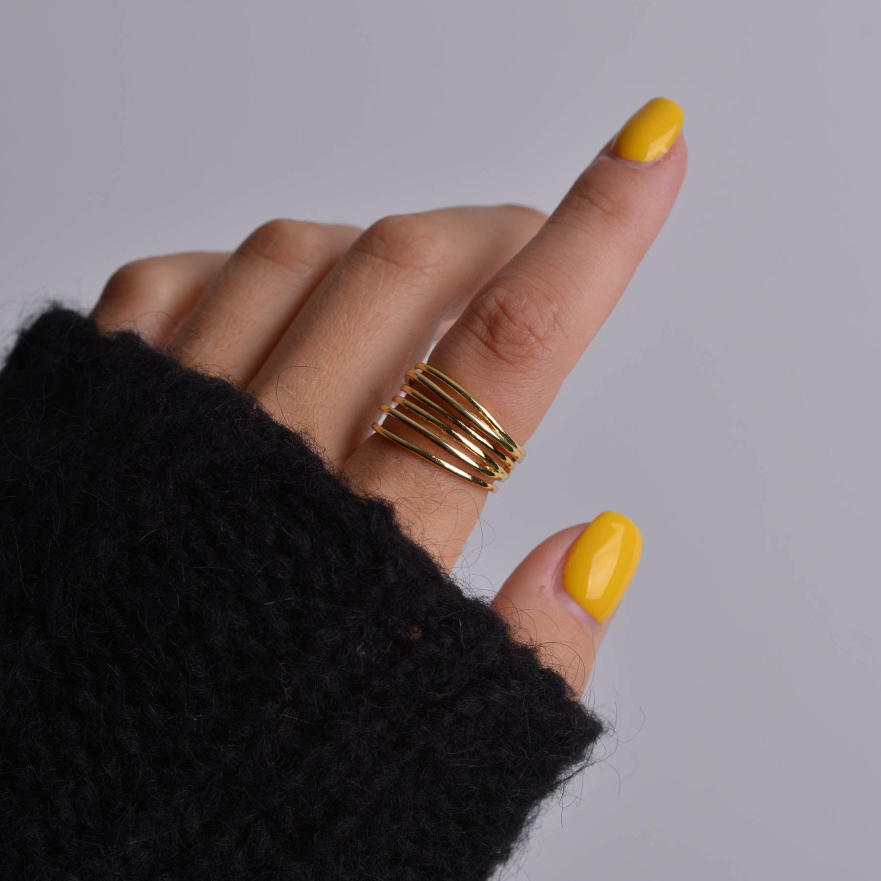 Chunky Ring Gold