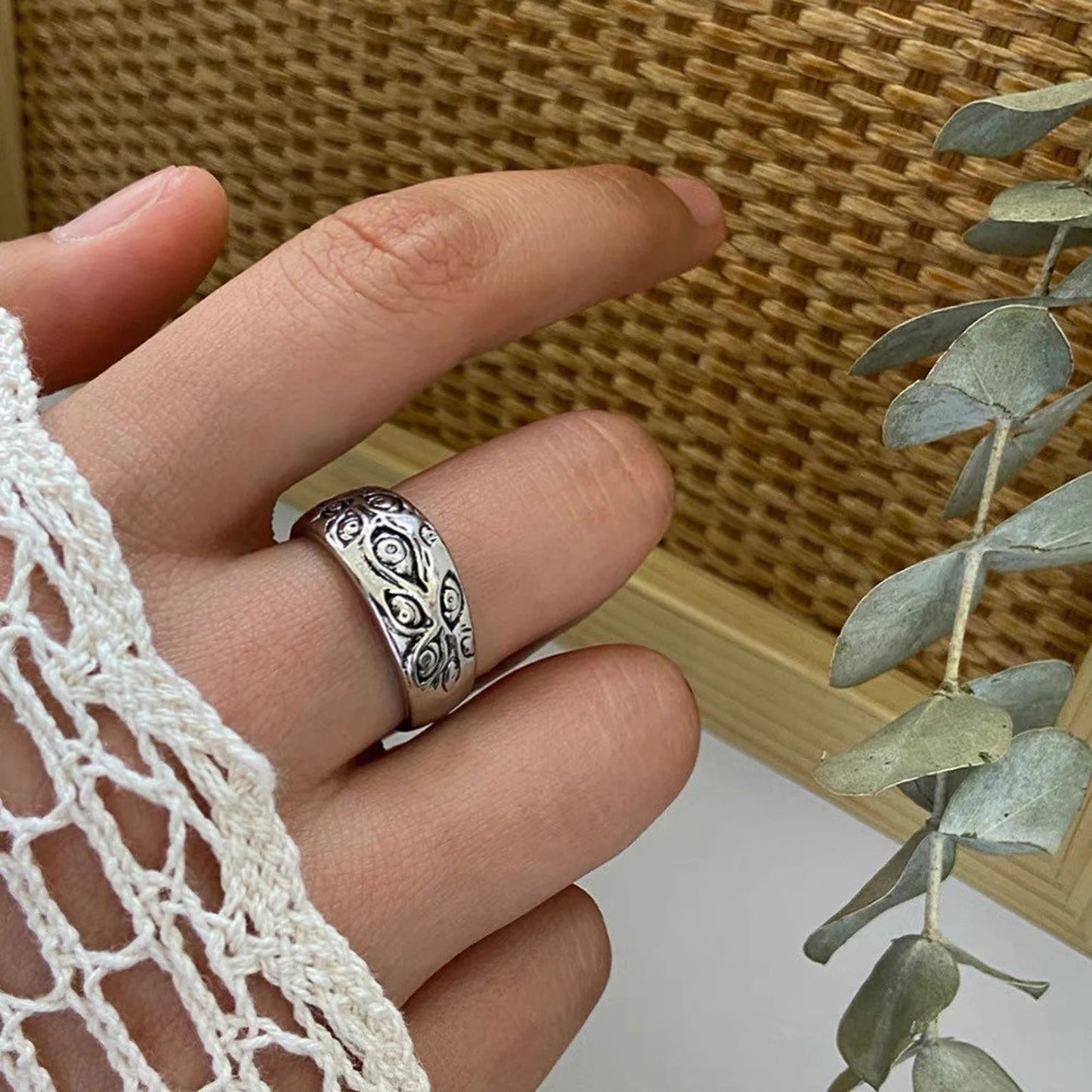 Eternal Eye Silver Ring