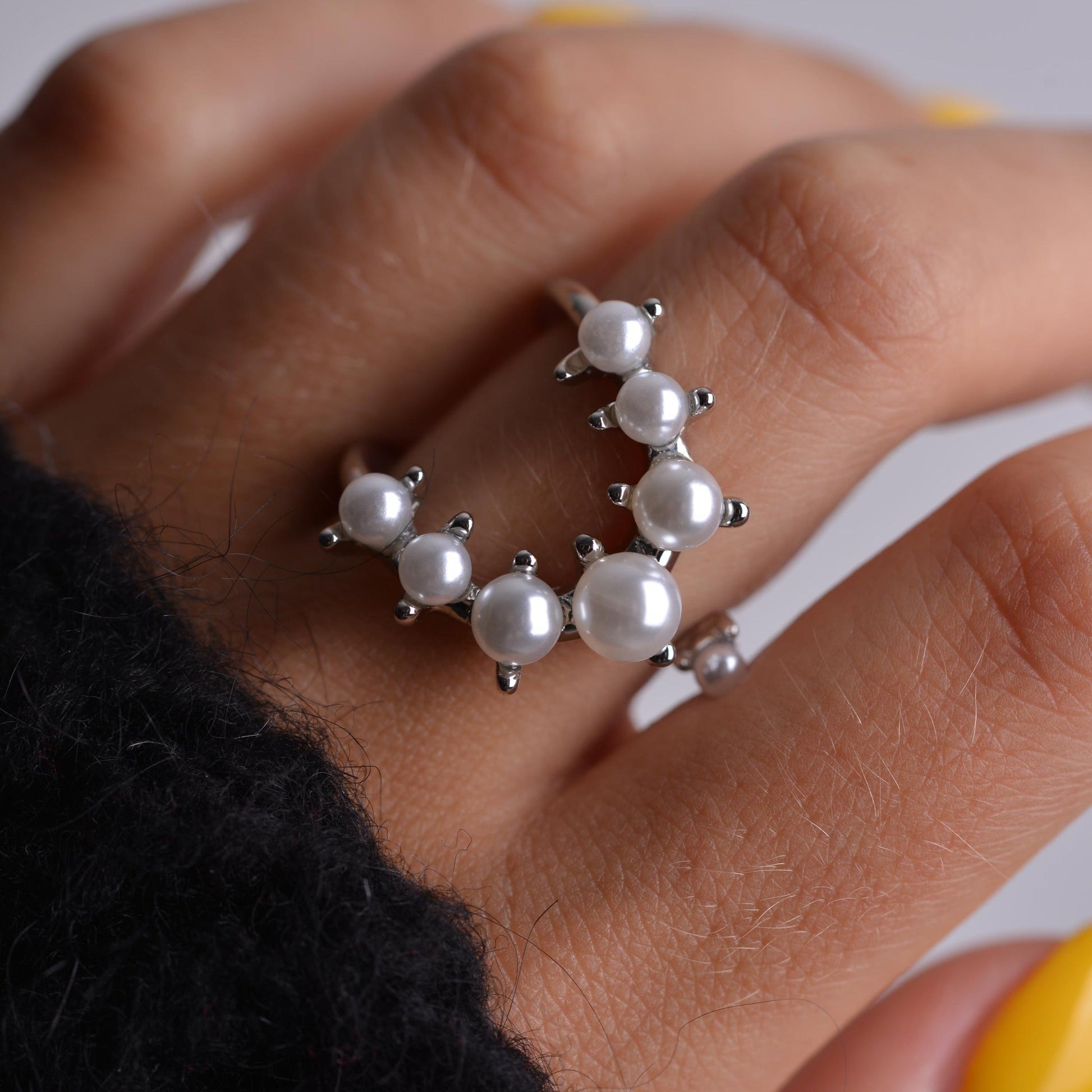 Handcrafted Pearl Ring