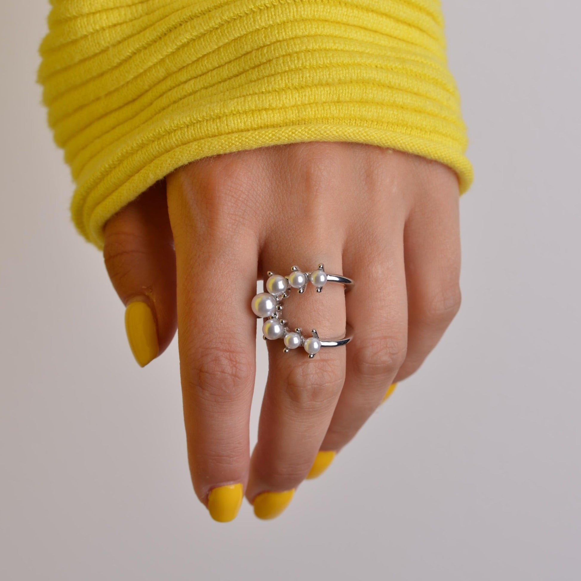 Handcrafted Pearl Ring