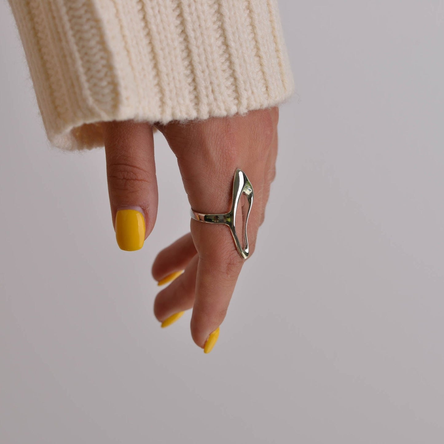 Megan Silver and Gold Ring