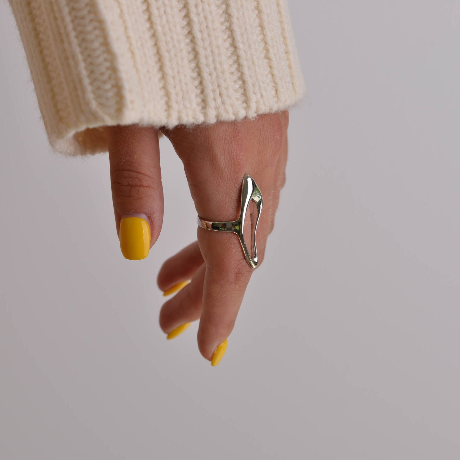 Megan Silver and Gold Ring