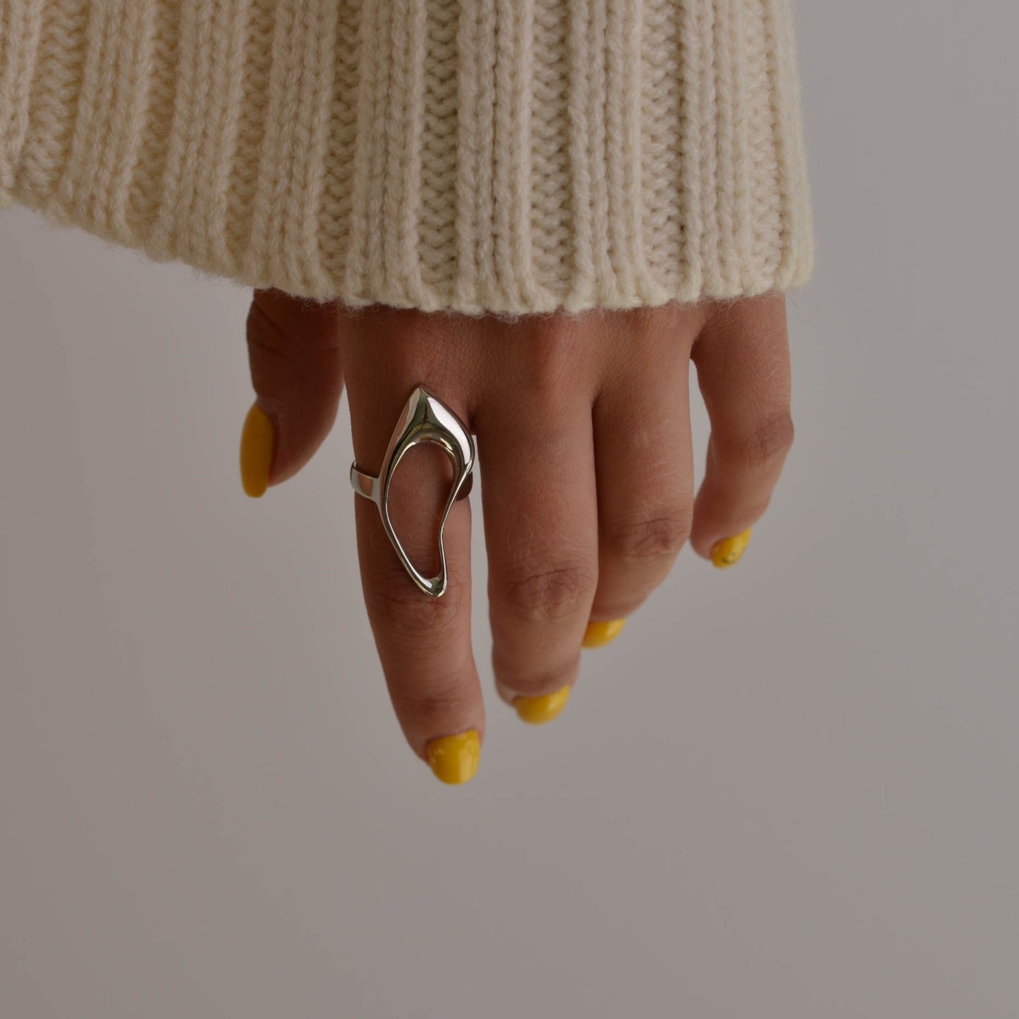 Megan Silver and Gold Ring