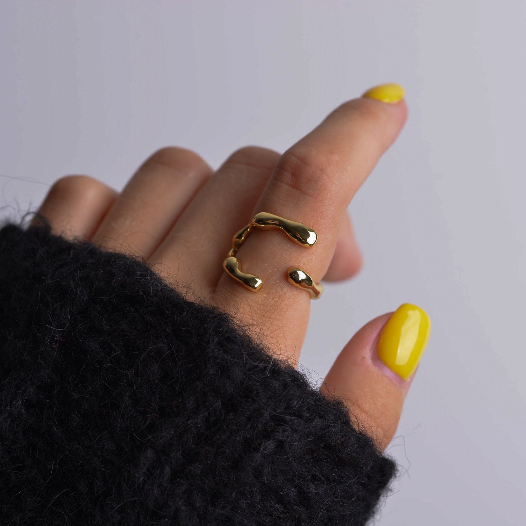 Modern Open Style Ring