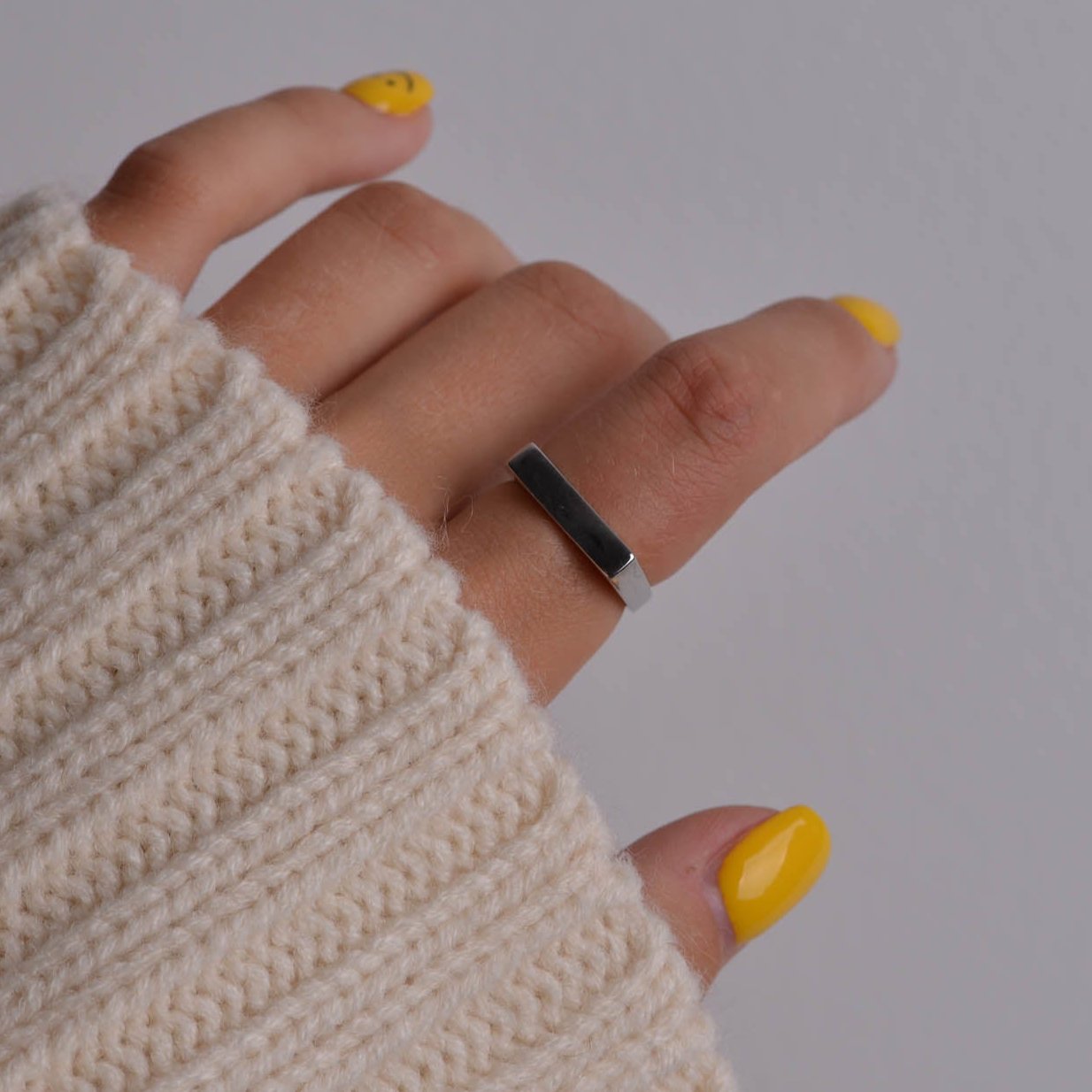 Signet Bullet Rings