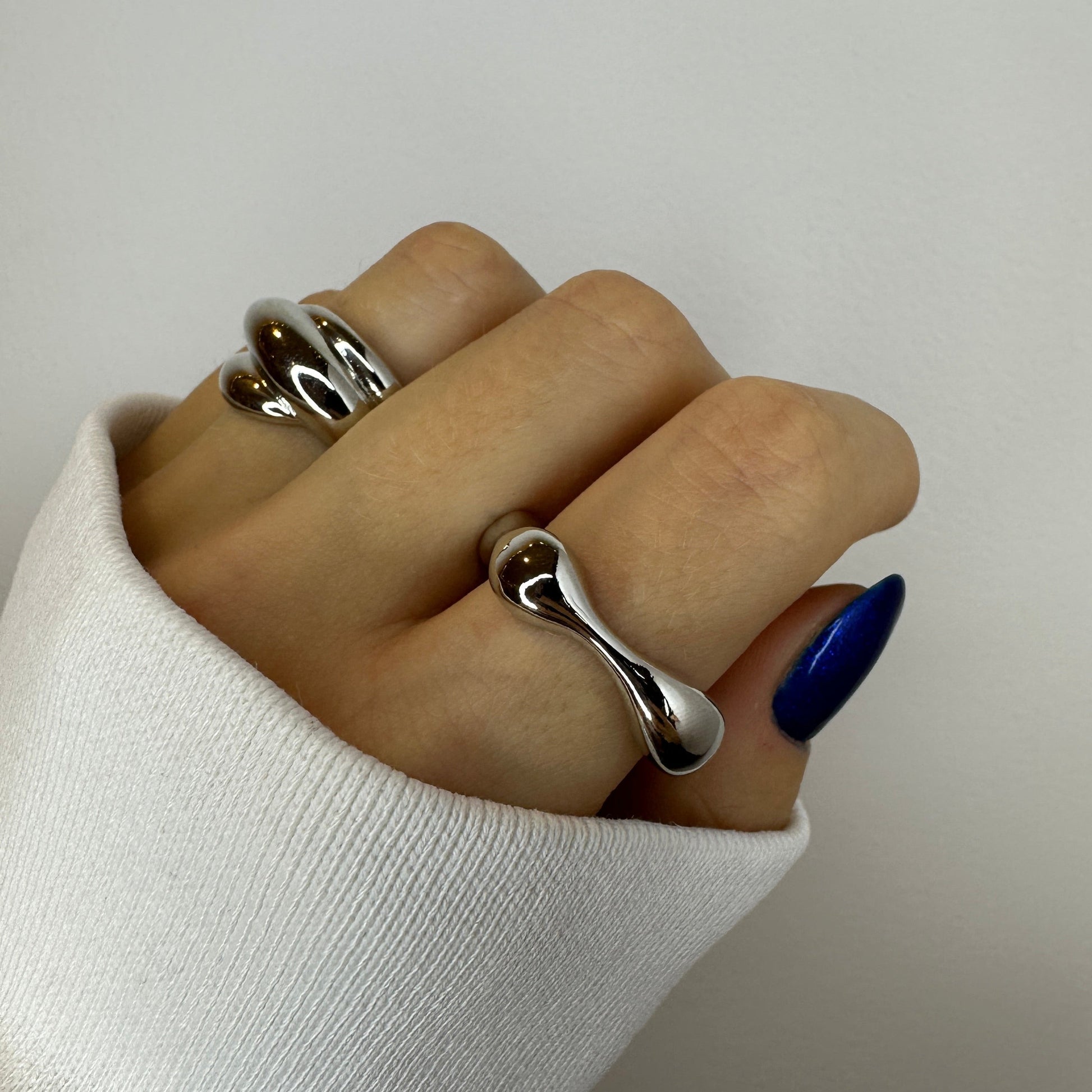 Silver Gaby Rings