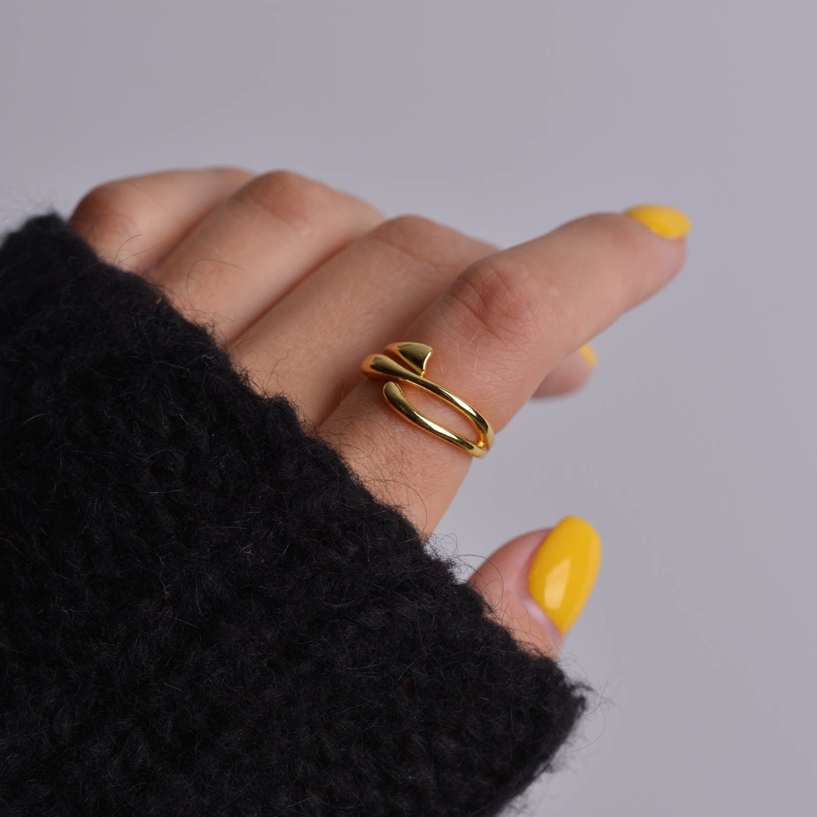 Stackable Gold  Band Ring