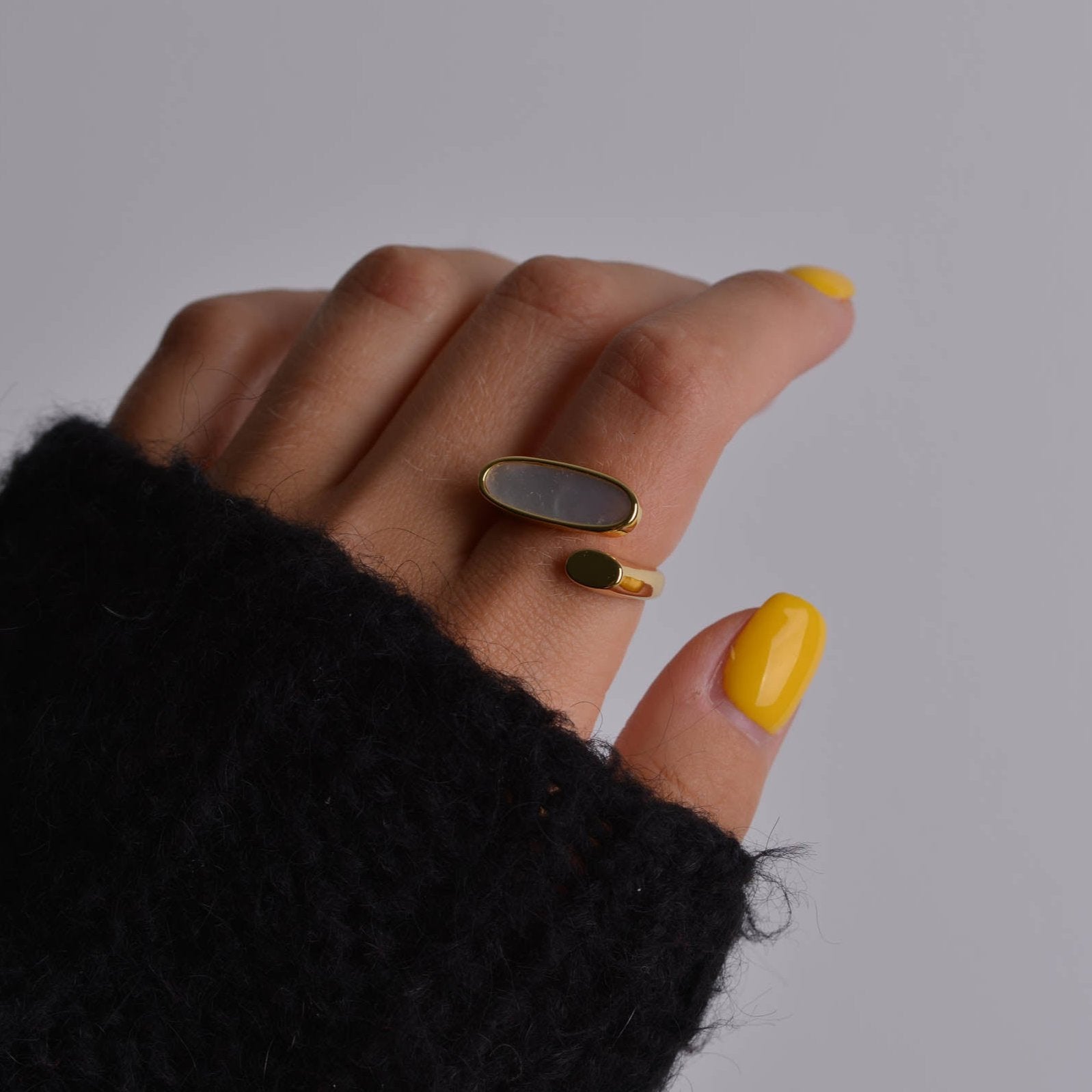 Twisted Gold Rings
