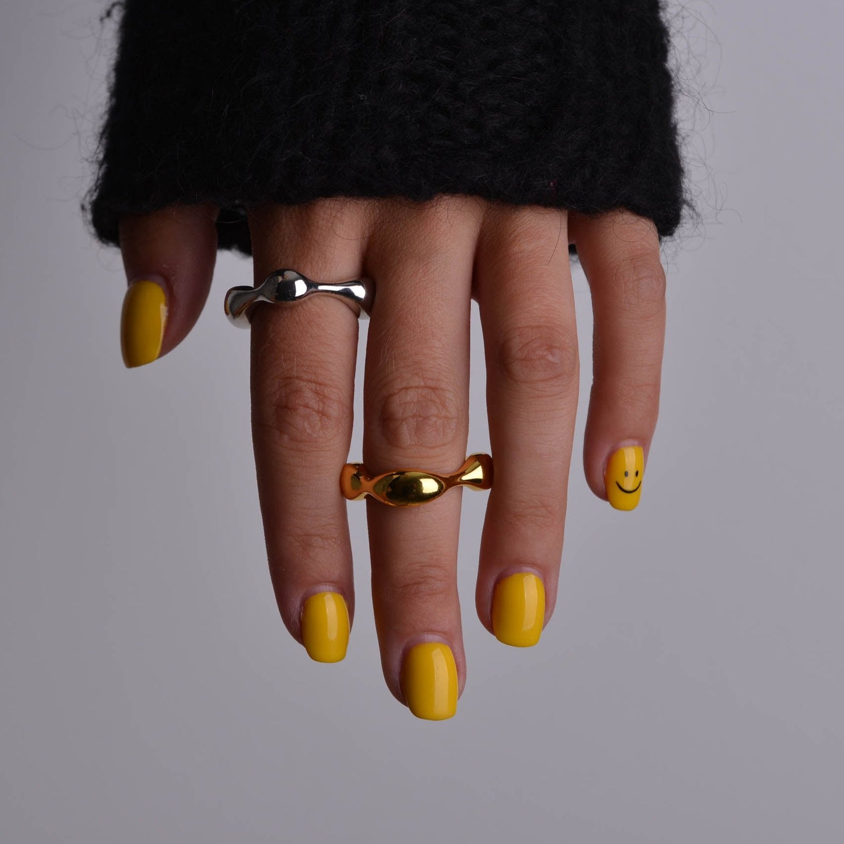 Nikita Silver and Gold Ring