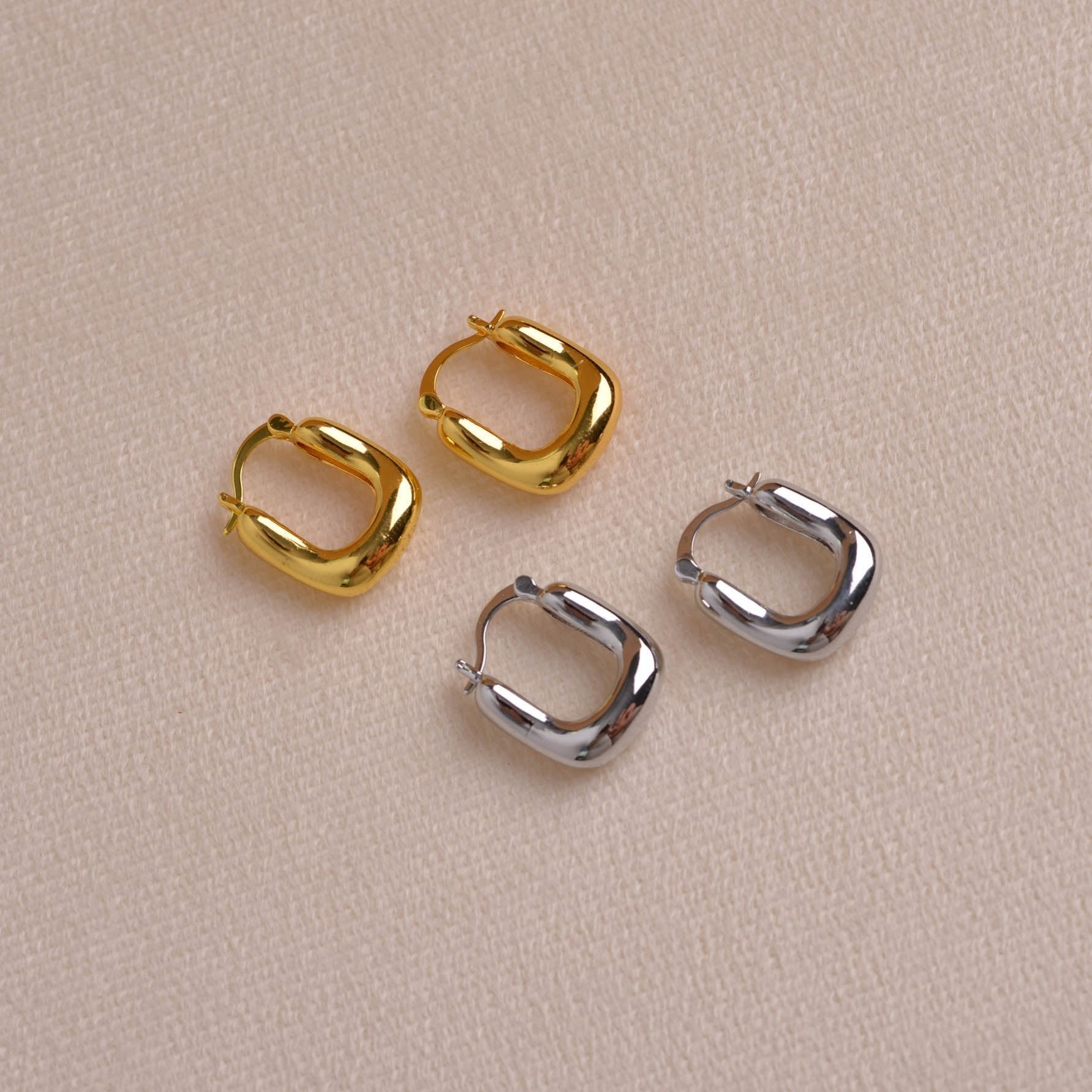 Mini Geometric Hoops