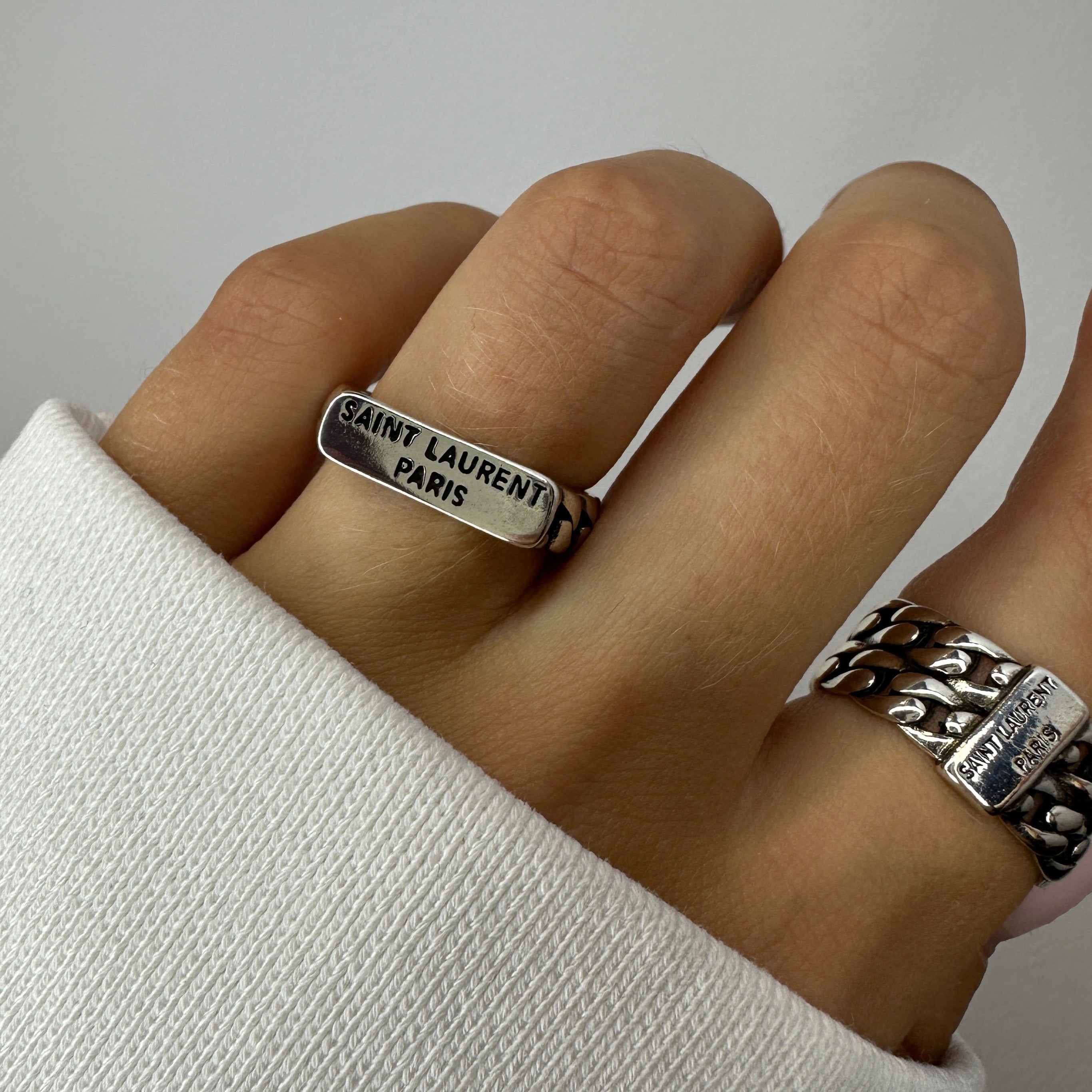 Ring with Engraved Letters