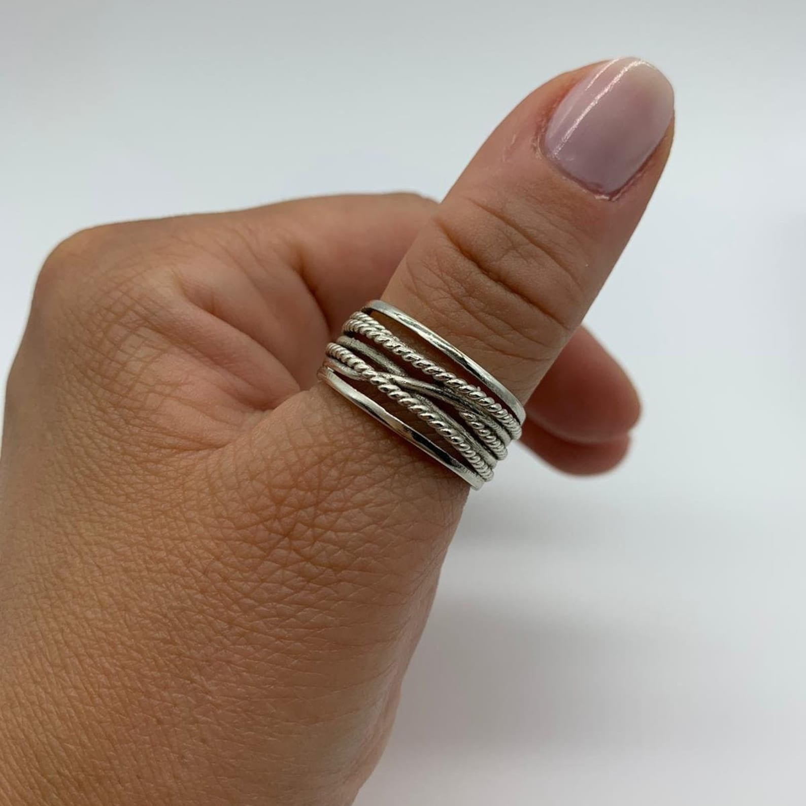 Geometric Chunky Chain Ring