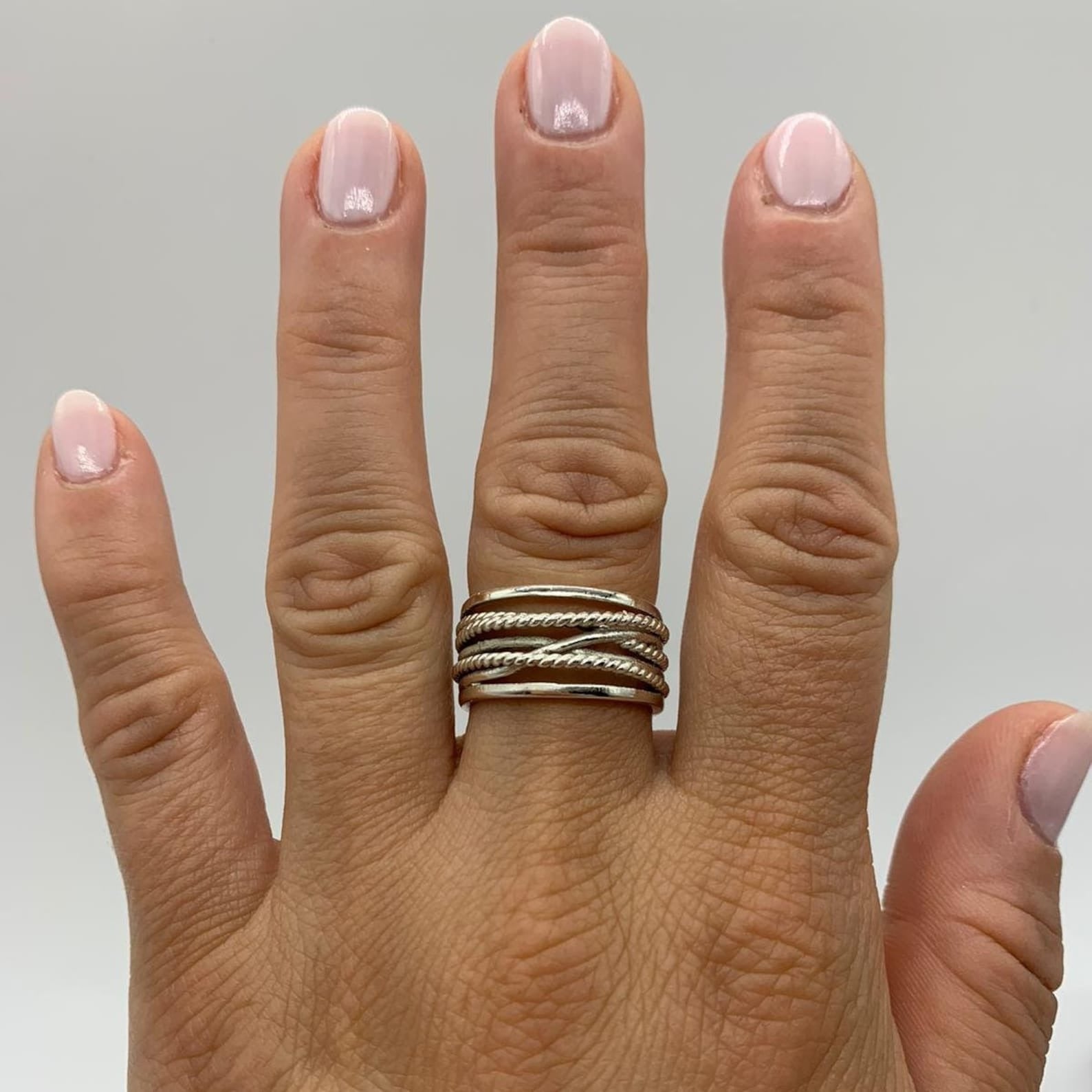 Geometric Chunky Chain Ring