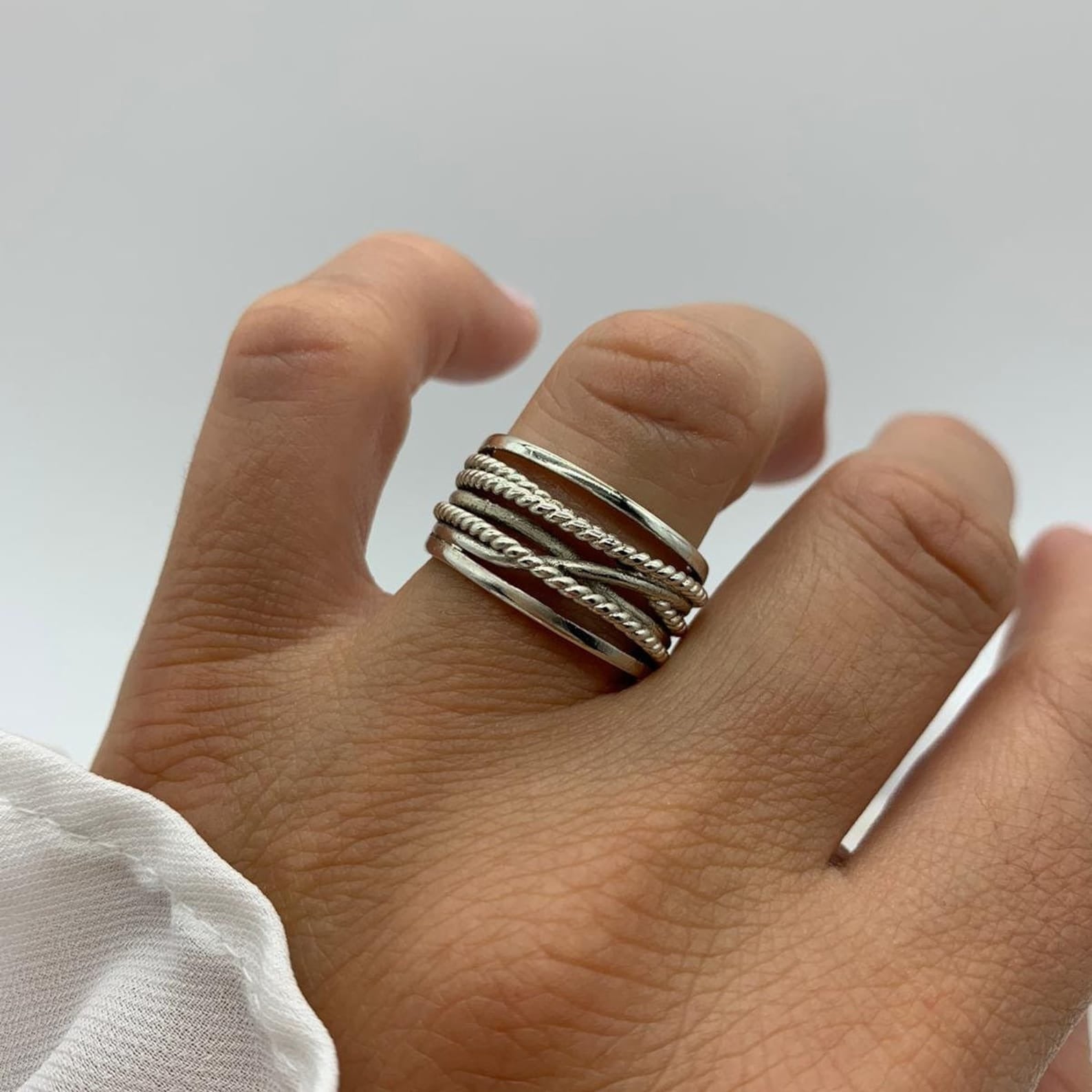 Geometric Chunky Chain Ring