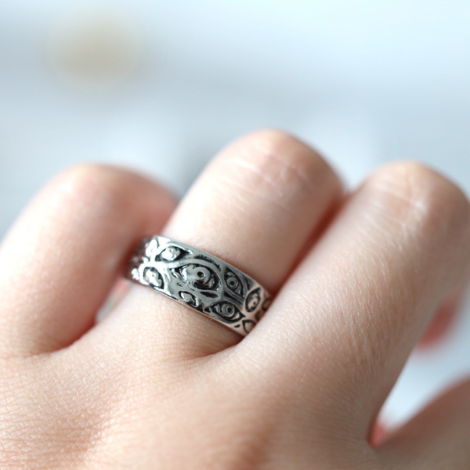 Eternal Eye Silver Ring