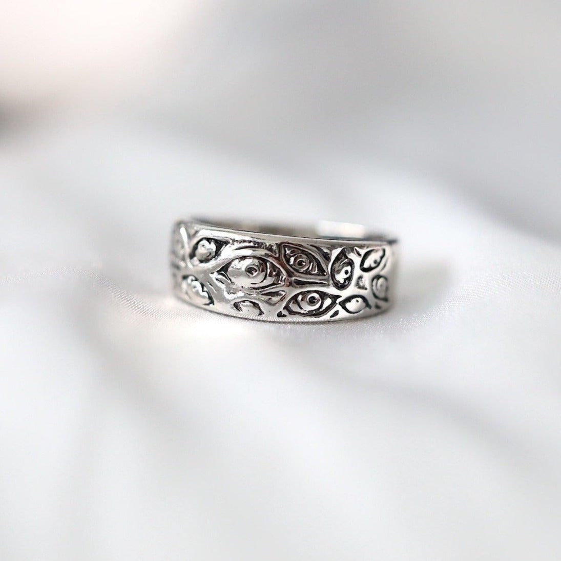 Eternal Eye Silver Ring