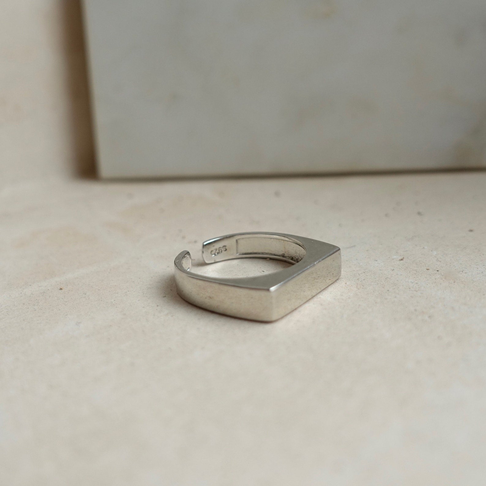 Signet Silver Ring